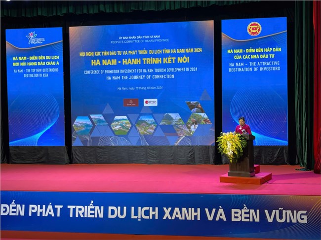 Hội nghị xúc tiến đầu tư và phát triển du lịch tỉnh Hà Nam năm 2024 (18/10/2024)